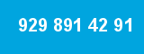 929 891 42 91 929 891 42 91
